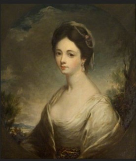 Betsy Hodges (d.1772), Second Wife of Philip Champion de Crespigny George Romney (1734–1802) (circle of) Kelmarsh Hall Medium oil on canvas Measurements H 75 x W 62 cm