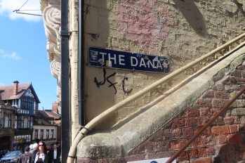 sign for The Dana