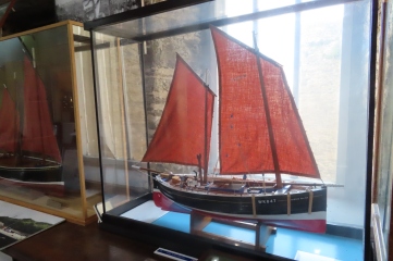 Wick Heritage Museum model sailing ship "Minnie Ha-Ha"